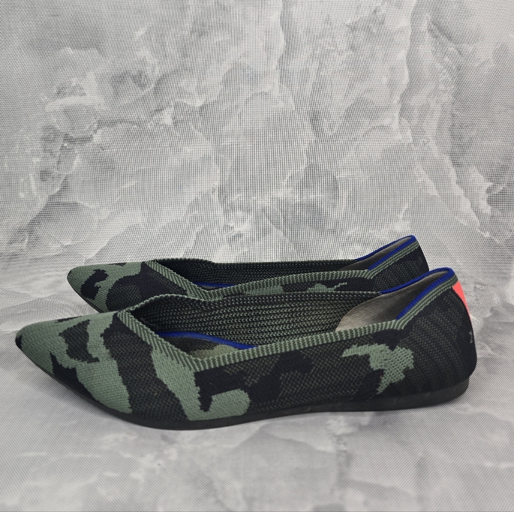 Rothys The Point Camo Flats
